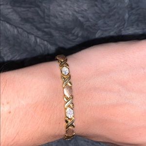 18k gold plated bracelet